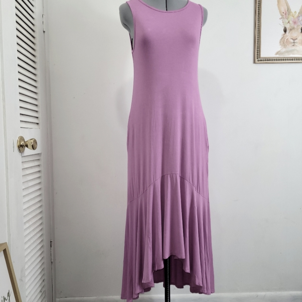 BOMBOM Purple Maxi Dress Size Small